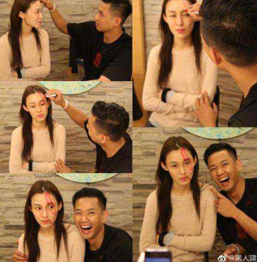 陈建州庆与范玮琪结婚八周年 晒搞怪合影甜蜜恩爱