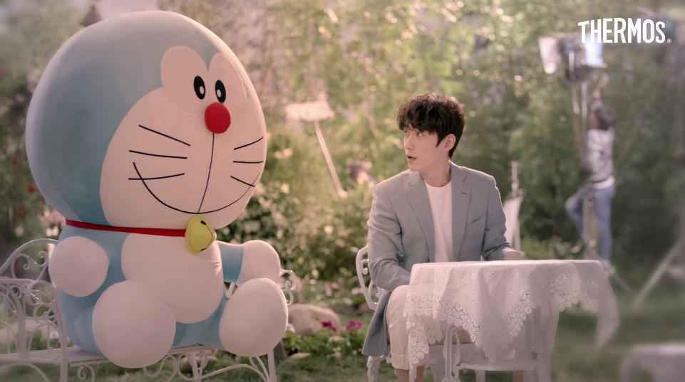 世纪同框！朱一龙X哆啦A梦的儿童节