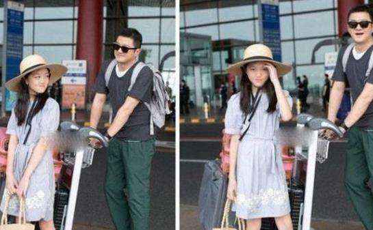 王菲女儿整容成功, 机场秀比黄磊女儿还吸晴, 网友: 比原来漂亮!