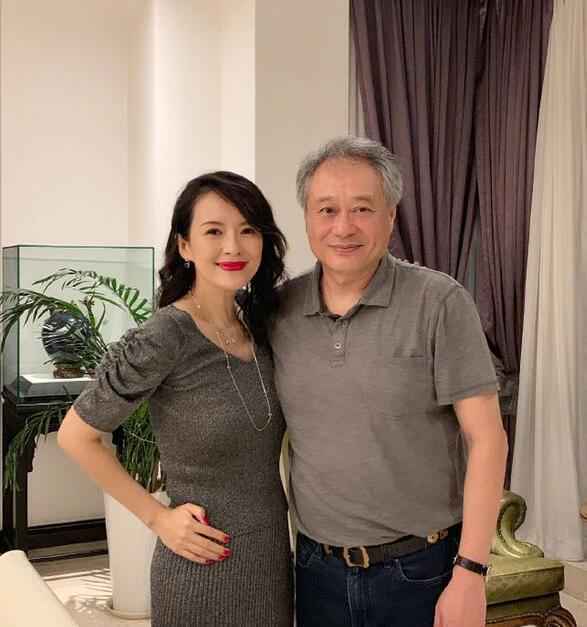 章子怡李安相聚 实力打call安叔电影双子杀手