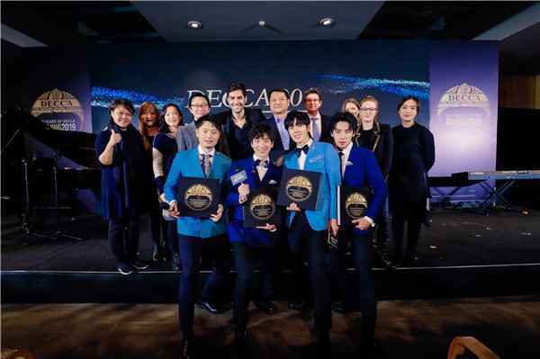  “声入人心”男团加入DECCA音乐厂牌